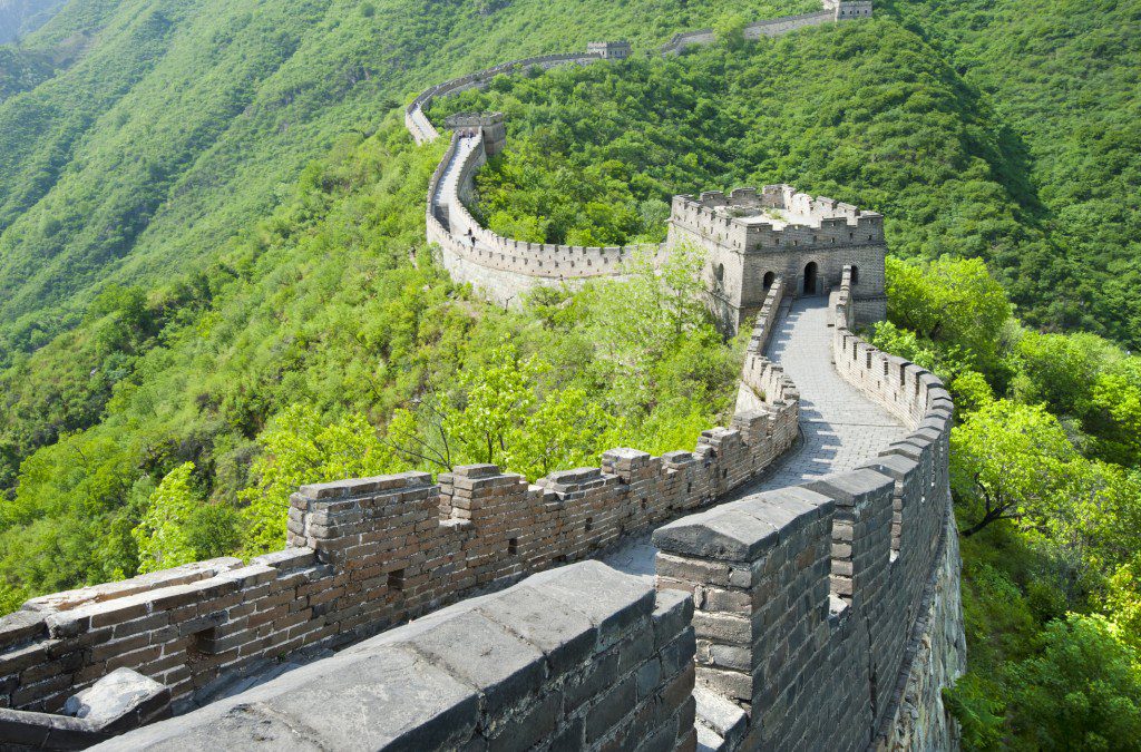 Китай великая китайская стена фото