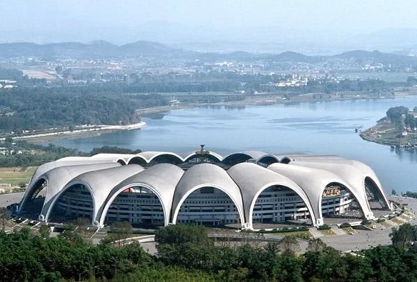 Первомайский стадион Рунградо в Пхеньяне, Северная Корея.
