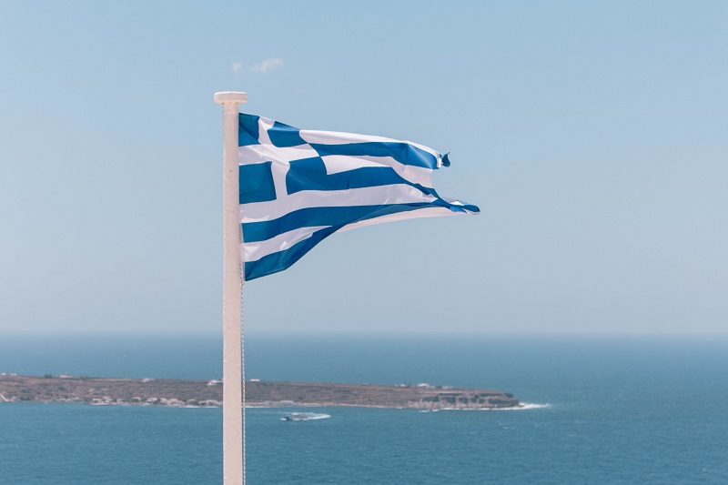 греческий флаг