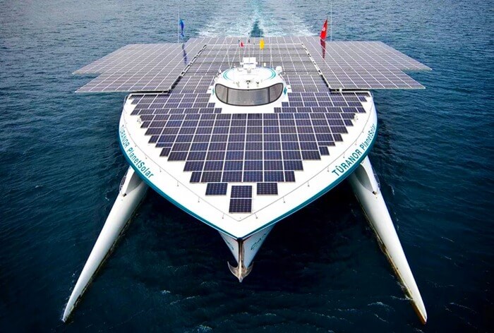 Planet Solar корабль на солнечных батареях
