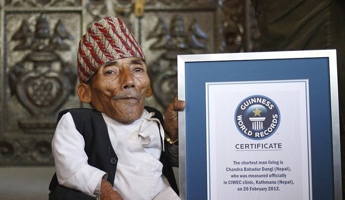 Чандра Бахадур Данги самый маленький человек в мире