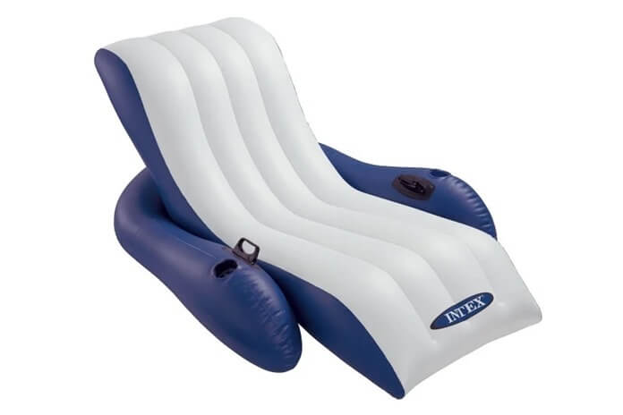 Надувное кресло-матрас для плавания Intex Floating Recliner Lounge