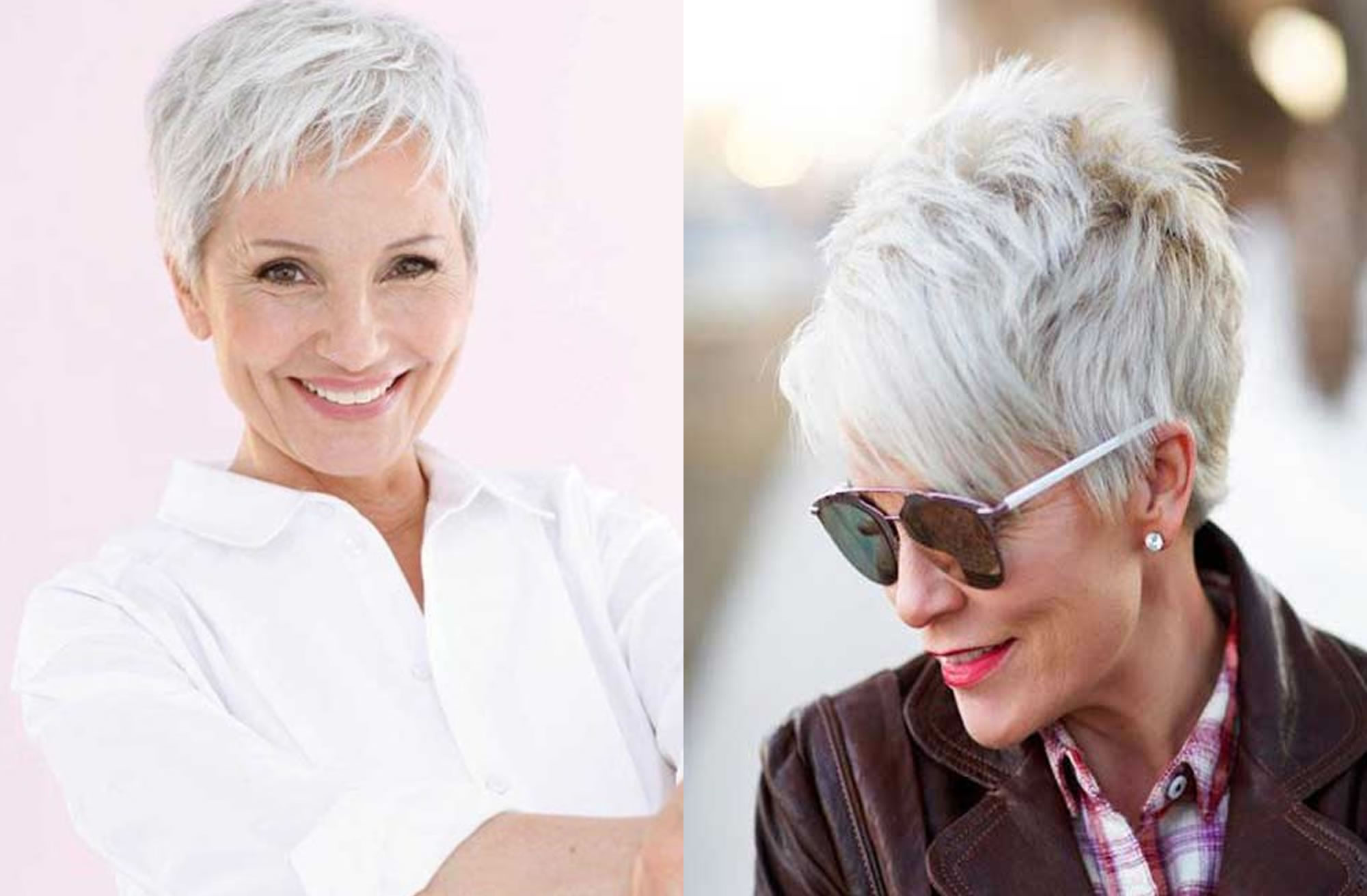 модные стрижки 2019 на короткие волосы для женщин за 50 лет, фото новинки 4