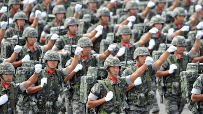 Солдаты Южной Кореи