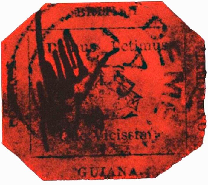 Британская Гвиана – самая дорогая почтовая марка в мире