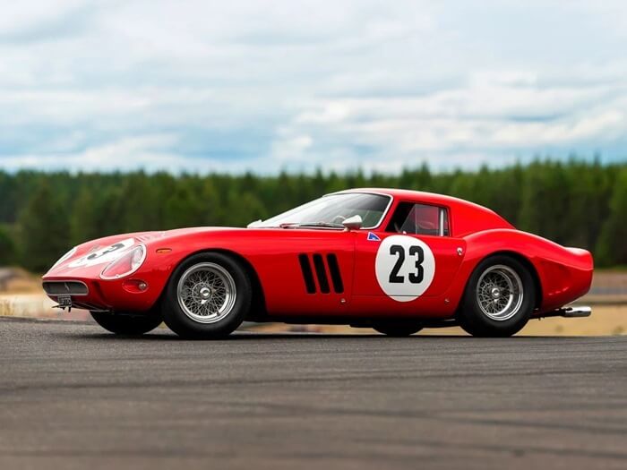 La Ferrari 250 GTO la plus chère de 1963