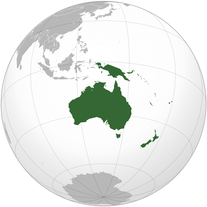 Austrálie je nejmenší kontinent na planetě