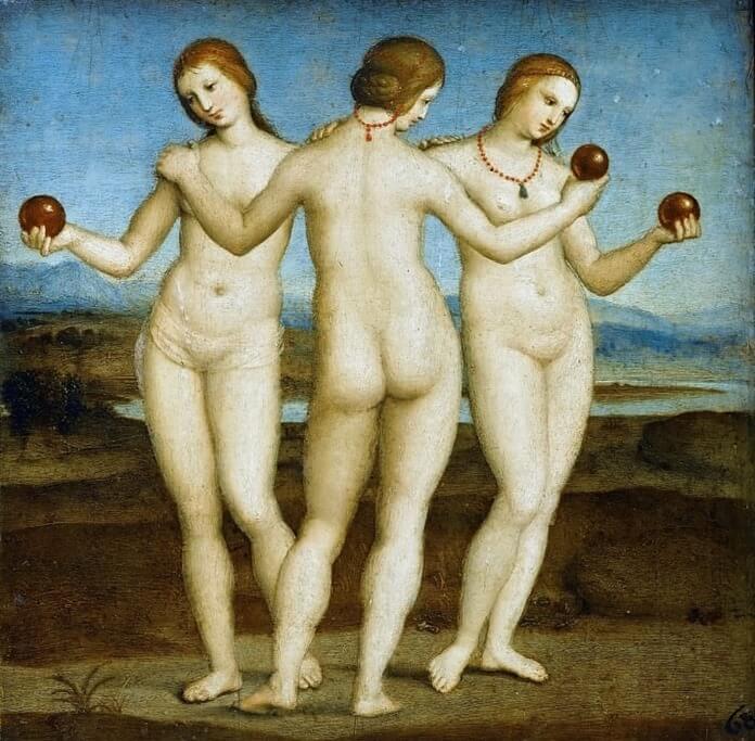 Raphael, "Üç Güzeller"
