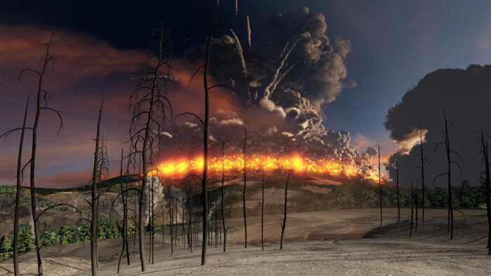 Erupcja Yellowstone
