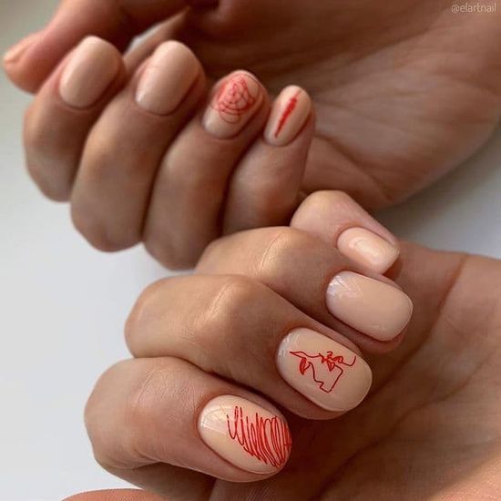 Projekt czerwonych paznokci 2021: zdjęcia modnego i stylowego manicure