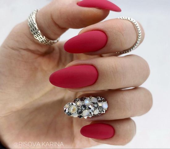 ongles rouges