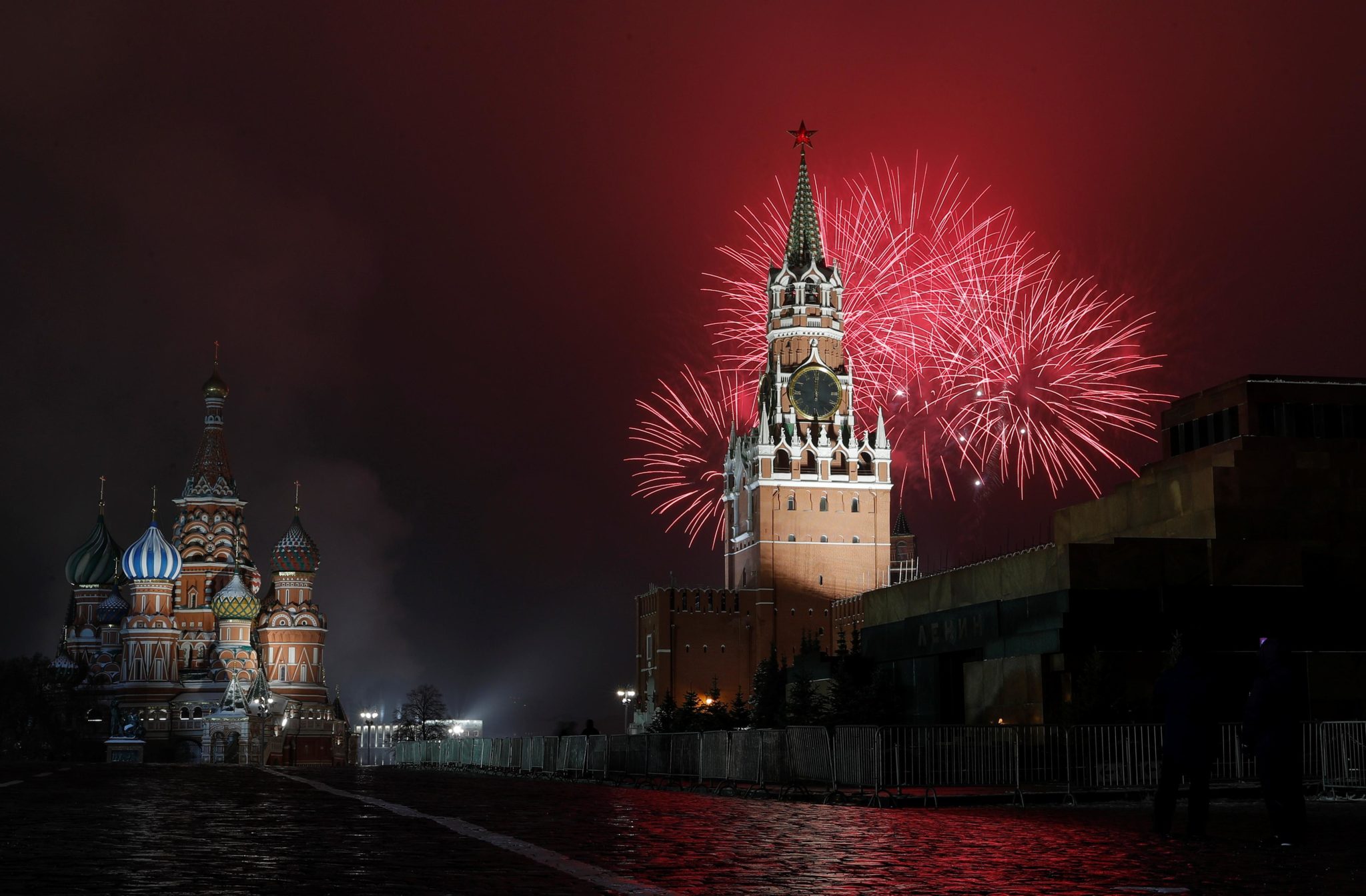 Новый год 2024 на Красной площади