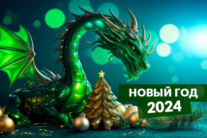 Как украсить ёлку на Новый год Дракона 2024