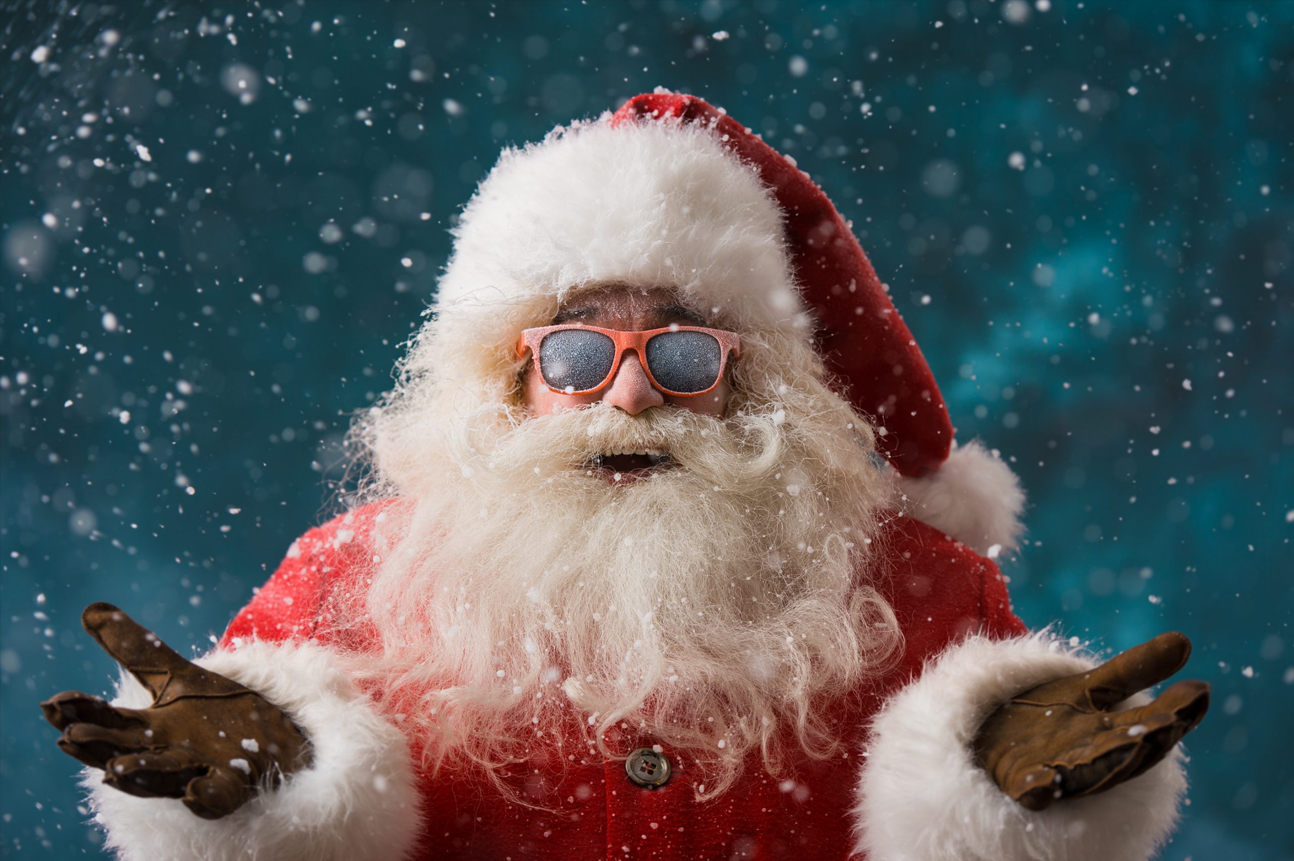 Video gratuito de felicitaciones de Papá Noel por el Año Nuevo 2024 por nombre