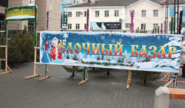 Ёлочные базары 2023-2024 в Москве