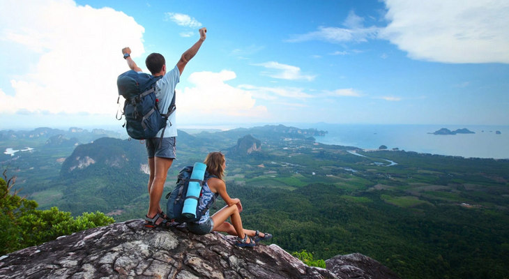 View from the top of the mountain