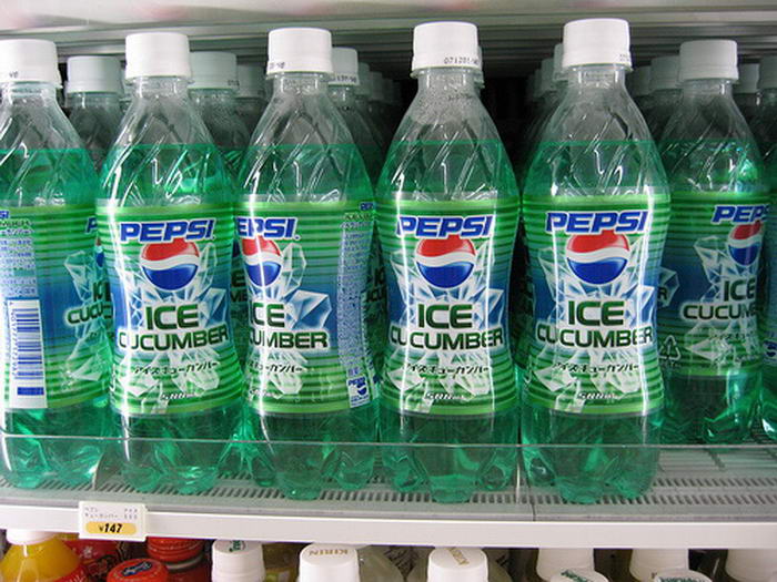 Ледяной огурец Pepsi