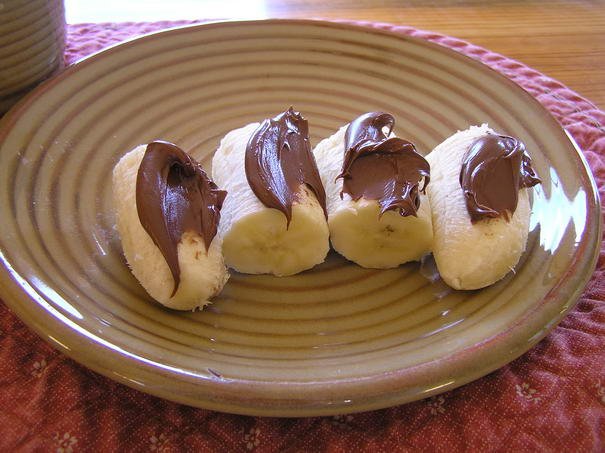 Нутелла с бананом Nutella With Banana