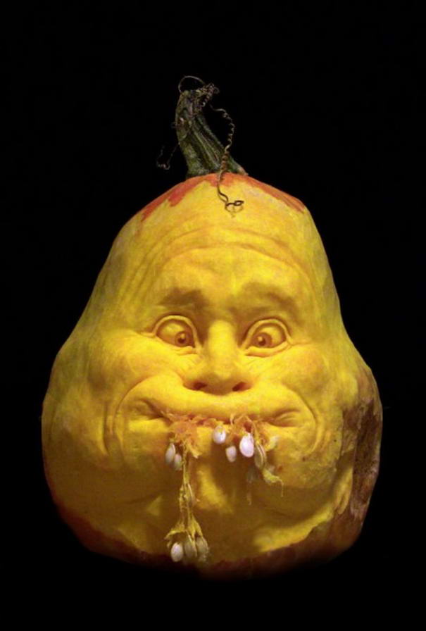 Рэй Виллафейн (1) Artistic Pumpkin Carvings by Ray Villafane