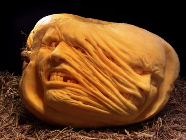 Рэй Виллафейн (4) Artistic Pumpkin Carvings by Ray Villafane