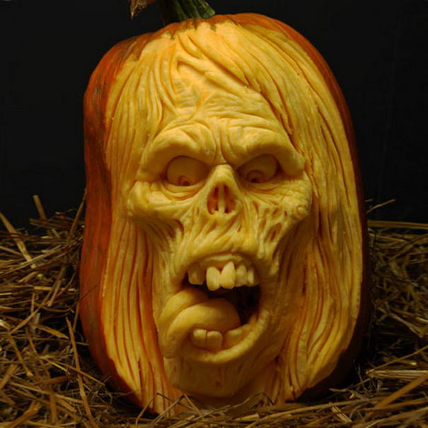 Рэй Виллафан (8) Artistic Pumpkin Carvings by Ray Villafane