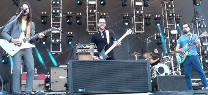 Выступление Weezer в 2015 году