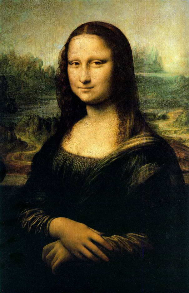 Мона Лиза Mona Lisa- Famous Leonardo Da Vinci Artworks