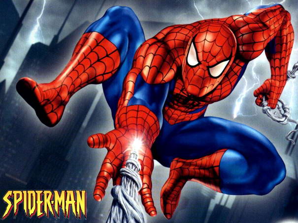 Человек-паук Spiderman - Famous Comic Book Superheroes