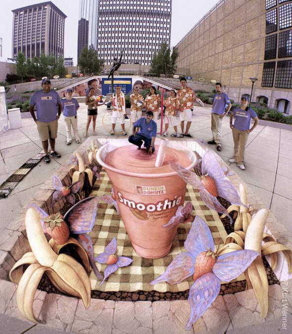 Смузи «Тропический Арт» Sidewalk Art Smoothie