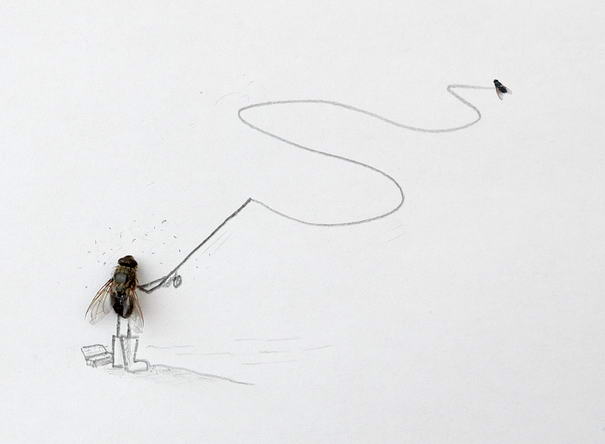 Ловля рыбы нахлыстом Flyfishing Dead Flies