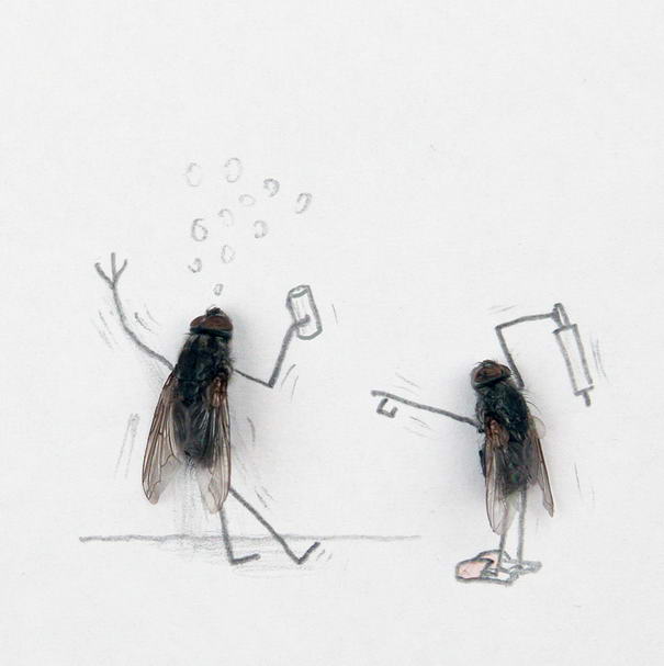 Пьяный Drunk Dead Flies