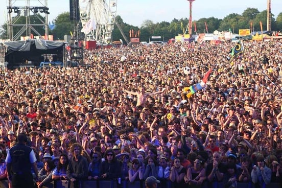 Фестиваль острова Уайт Isle of Wight Festival - Most Crowded Music Concerts