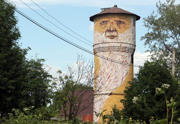 Человек-башня в Перми The Tower Man in Perm