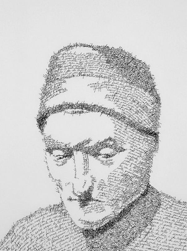 Dante as The Inferno - Portraits Made Of Words