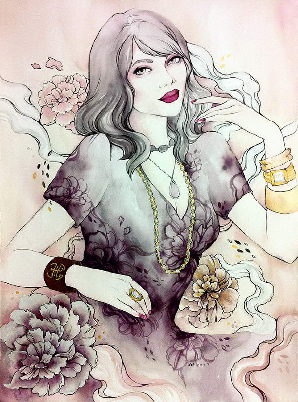 Illustrations by Soleil Ignacio (1) Alluring Illustrations