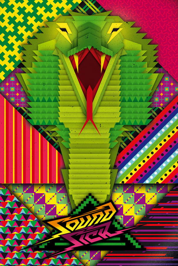 Листовки клуба Sound Sick от Velckro Sound Sick Club Flyers By Velckro