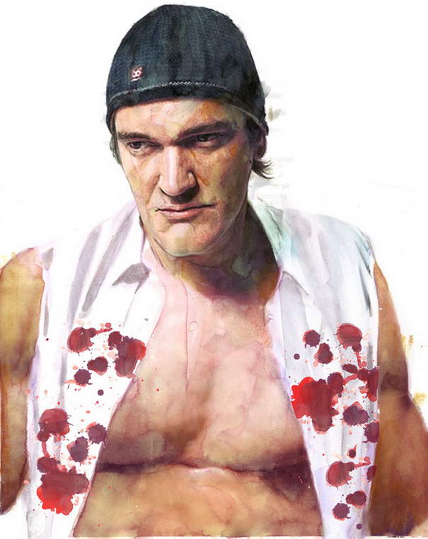 Квентин Тарантино Quentin Tarantino Portrait Illustrations