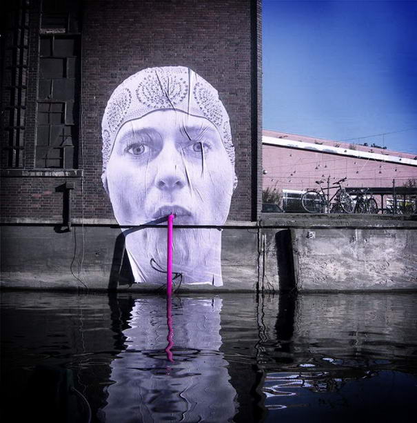 Городское уличное искусство от Mentalgassi (10) Urban Street Art By Mentalgassi (10) Clever Street Art