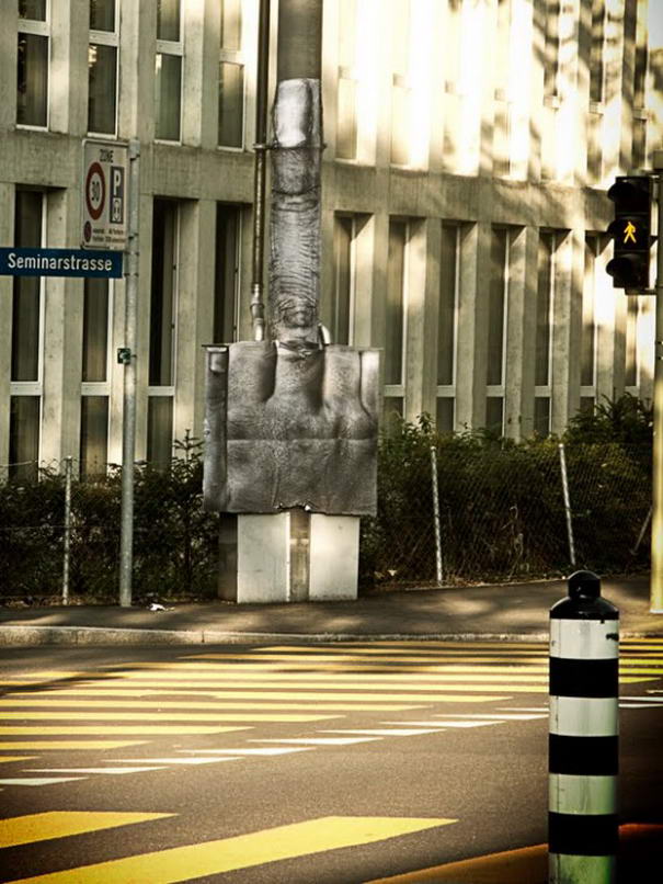 Городское уличное искусство от Mentalgassi (4) Urban Street Art By Mentalgassi (4)