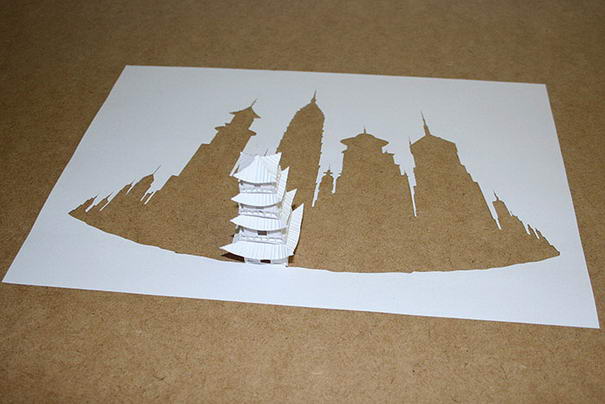 Бумажное искусство Питера Каллесена (7) Paper Art By Peter Callesen (7)