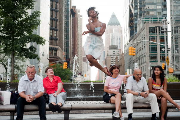 Columbus Circle NYC - Мишель Флит Columbus Circle NYC - Michelle Fleet - Dancer Photos
