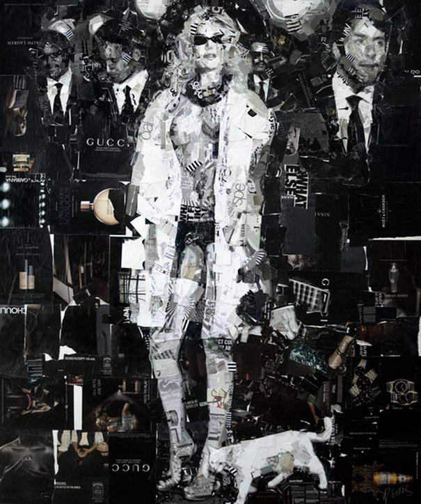 Коллаж портретов Дерека Гореса (4) Collage Portraits By Derek Gores (4)