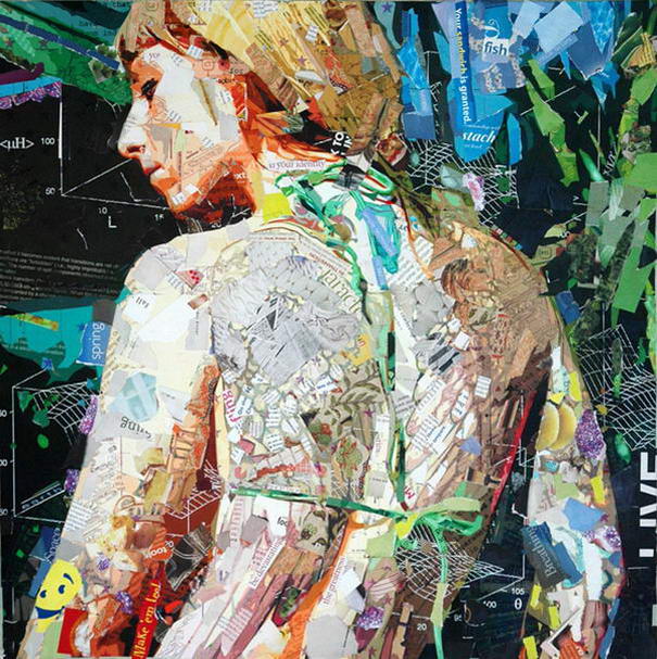 Коллаж портретов Дерека Гореса (9) Portraits By Derek Gores (9)